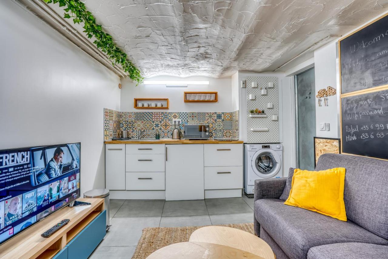 Sous-Sol Amenage 32M2 - Proche Paris Apartment Aubervilliers Exterior foto